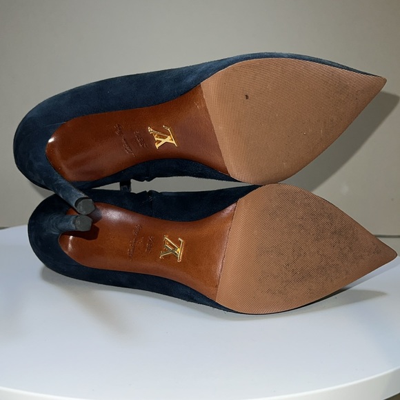 LOUIS VUITTON HIGH HEEL ANKLE BOOTIES - Picture 9 of 11